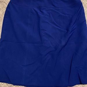 Royal Blue Pencil Skirt